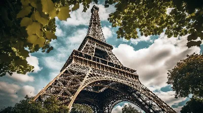 Обои Эйфелева башня, Париж, Франция, Туризм, Путешествие, Eiffel Tower,  Paris, France, Tourism, Travel, Архитектура #4714