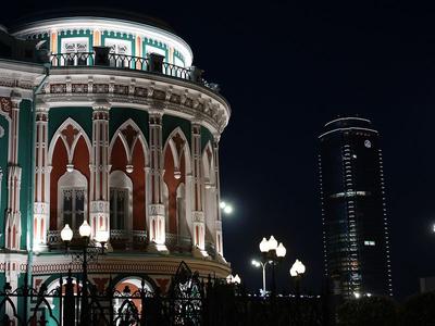 Екатеринбург в ночное время | Пикабу