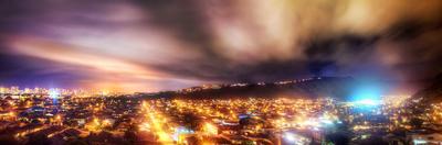 Фотография Ночной Екатеринбург, Вид сверху | Фотобанк ГеоФото/GeoPhoto |  GetImages Group