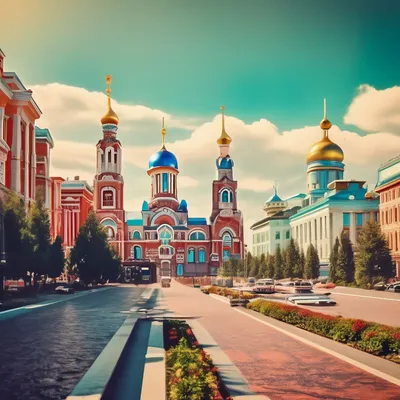 Екатеринбург, красиво, реалистично, …» — создано в Шедевруме