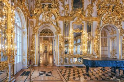 Екатерининский дворец, Санкт-петербург, Россия.