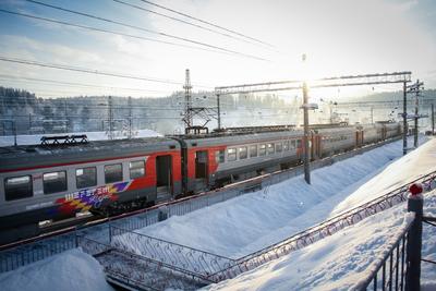 Поездка в Хакасию на новом поезде №113/114 Новосибирск - Абакан. Часть 2:  Ербинская - Ужур