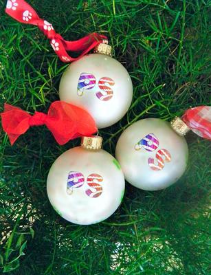 Новогодние елочные шары с логотипом компании, печать на елочных шарах от  Алего.Подарки