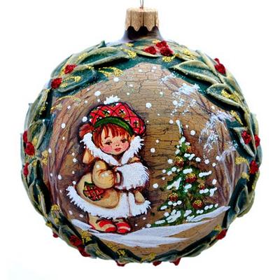 Купить шар из фольги с декором «Елочная игрушка» с доставкой по  Екатеринбургу - интернет-магазин «Funburg.ru»