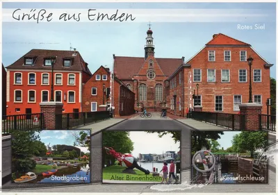 City Hall in the Center of Emden Editorial Photo - Image of deutschland,  clock: 74468701