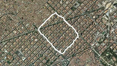 2009.08.26-2 Прекрасный город Барселона в районе Eixample - allyestate.com