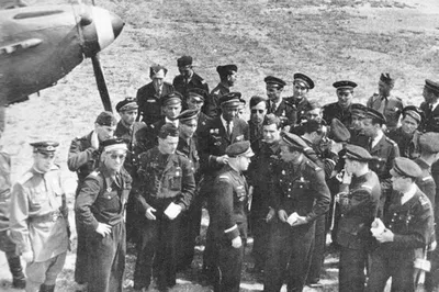 5 апреля 1943 года. Первый бой французских летчиков эскадрильи «Нормандия».