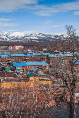 Wooden House In Esso In The Kamchatka Peninsula In Russia Stock Photo -  Download Image Now - iStock