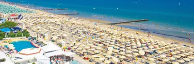 Lido di Jesolo 🇮🇹 from the drone | 40 km from Venice| Italy | cinematic |  4K - YouTube