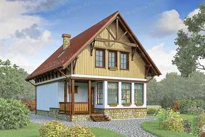 Каркасные дома в стиле фахверк - строительство в СПб