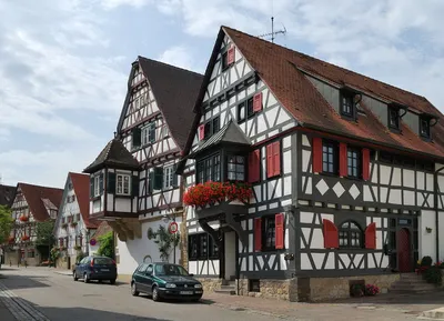 Строгость фасадов в немецком стиле - Bergge