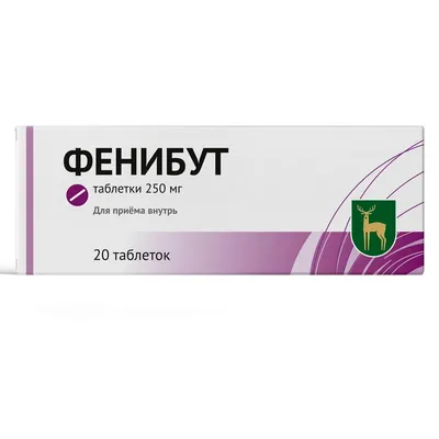 Купить Фенибут таб. 250мг №20 таб. 250мг №20 - наличие в аптеках СПБ |  Аптека Лекафарм