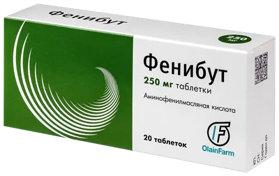 Фенибут 250 мг 20 шт. таблетки - цена 984 руб., купить в интернет аптеке в  Москве Фенибут 250 мг 20 шт. таблетки, инструкция по применению