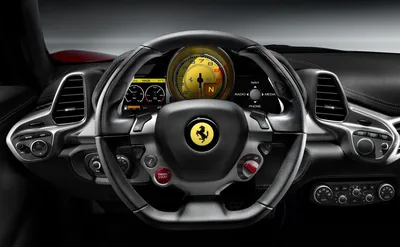 2010 Ferrari 458 Italia's Advanced Interior In Detail