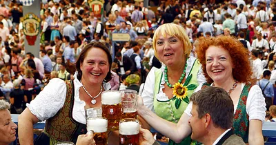 В Германии открылся фестиваль пива Октоберфест - Delfi RU