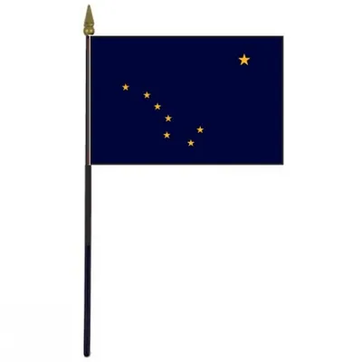 Флаг Аляски с девизом государства Иллюстрация вектора - иллюстрации  насчитывающей золото, ковш: 205598735