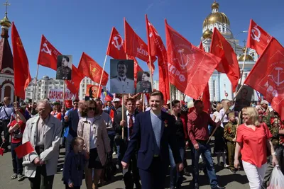 В Пущино отметили великий праздник, напоминающий нам о подвиге советского  народа, спасшего мир от фашистской Германии — День Победы