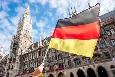 Флаг Германии 90x60 см, напечатанные баннеры из полиэстера для офиса NN008  | AliExpress