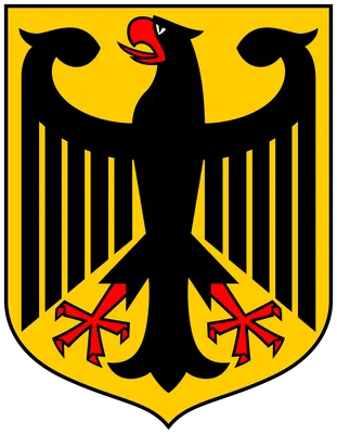 Флаг и герб Германии фото