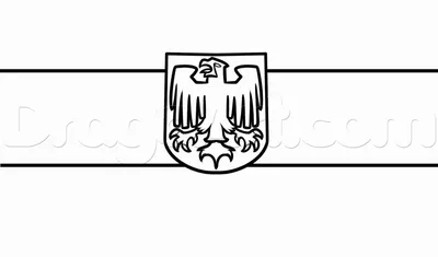 Пруссия Исторический Флаг Герб Германия Векторное изображение ©frizio  194513868