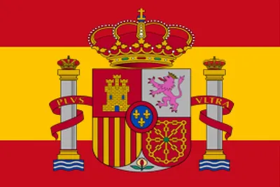 40337 Флаг Испании 20*28 см оптом