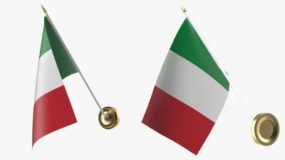 INR-ITA-15x22-2 - государственный флаг Италии, размер: 15х22 см, матер –  Aquilifershop
