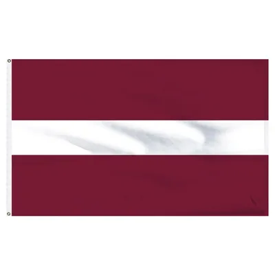 Виниловая наклейка \"Флаг Латвии\"