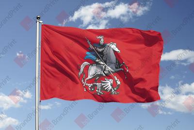 Флаг.ру: Герб Москвы 76 на 78 см Стандарт | 76x86