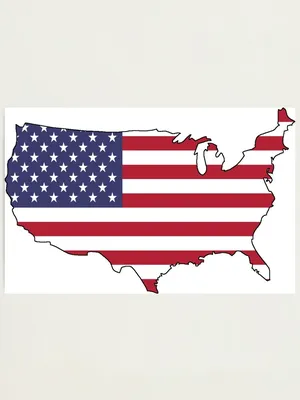 USA Flag Independence Day Patriotic Photo Backdrop GA-22 – Dbackdrop
