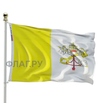 Флаг Ватикан развевая в символе ветра Иллюстрация штока - иллюстрации  насчитывающей церковь, ведущего: 117131752