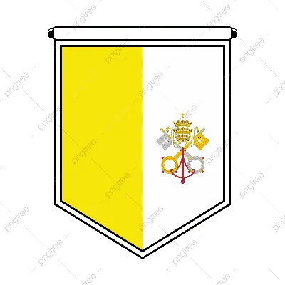 Термонаклейка флаг Ватикана, 7 шт - купить с доставкой по выгодным ценам в  интернет-магазине OZON (980293838)