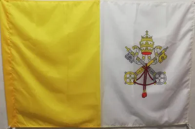Флаг ватикана стоковое фото. изображение насчитывающей перемещение -  207722994