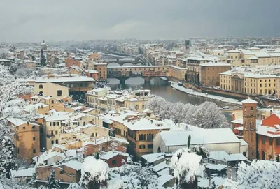 Флоренция зимой фото