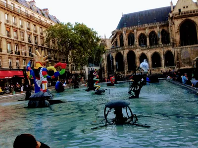 Фонтан Стравинского. Париж - «Больше понравилась атмосфера рядом с фонтаном  » | отзывы