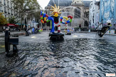 Париж: наши фотографии свежеотреставрированного мифического фонтана  Стравинского - Sortiraparis.com