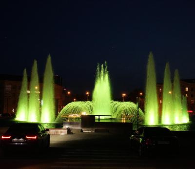 Строительство пешеходного цветомузыкального фонтана в центральном парке  Новосибирска - Наши работы - Vodalux-fontan.ru