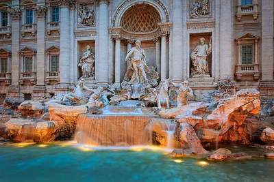 Римский фонтан любви - Де Треви