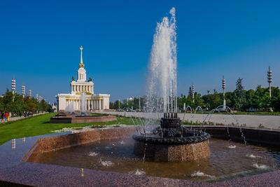 Как в Москве консервируют фонтаны на зиму? | Пикабу