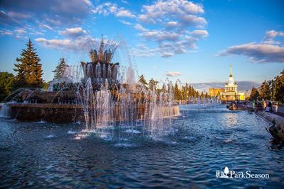 10 самых красивых фонтанов Москвы