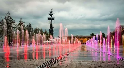 Фонтаны в Москве, открылся сезон фонтанов, фонтаны запустили в Москве,  какие фонтаны открыли в Москве, 29 апреля - 29 апреля 2022 - msk1.ru