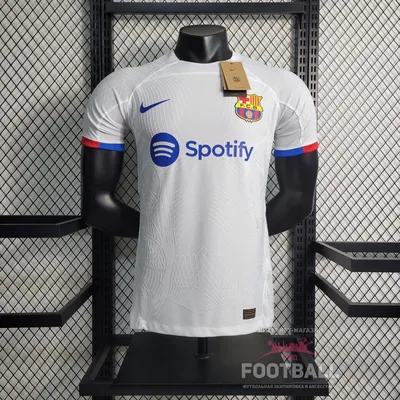 Новая Футбольная форма Barcelona (Barca, Барса) 2023-2024  игровая/повседневная 12226410 цвет: белый 94459 купить в SOCCER-SHOP -  Футбольный интернет-магазин