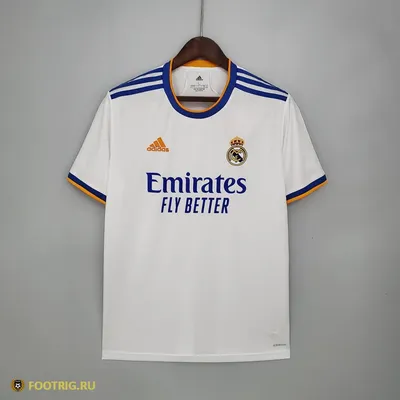 Домашняя Форма Реал Мадрид 2021-22 ⚽️ Купить от 2 190 руб. в  интернет-магазине спортивной атрибутики — footrig