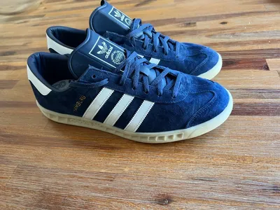 The Original rare adidas Hamburg Blue | eBay