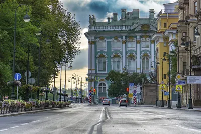Здание Адмиралтейства 18 века в солнечный зимний день, Санкт-Петербург  Stock Photo | Adobe Stock