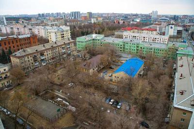 Как выглядит сейчас центр Челябинска, если смотреть на него с высоты