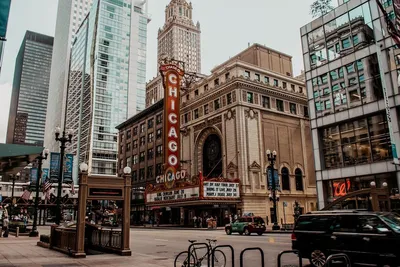Фотография Чикаго город штаты Иллинойс Города
