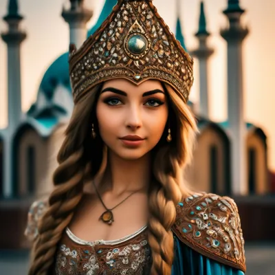 Если бы Казань была девушкой» — создано в Шедевруме