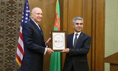 Посольство США в Туркменистане наградило 30-й проект AFCP - Посольство США  в Туркменистане