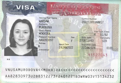 Посольство США выдало первую визу сроком на 5 лет