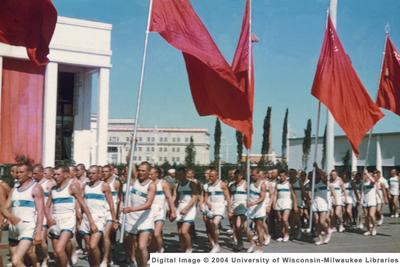 Цветные фотографии довоенной Москвы, 1939 год